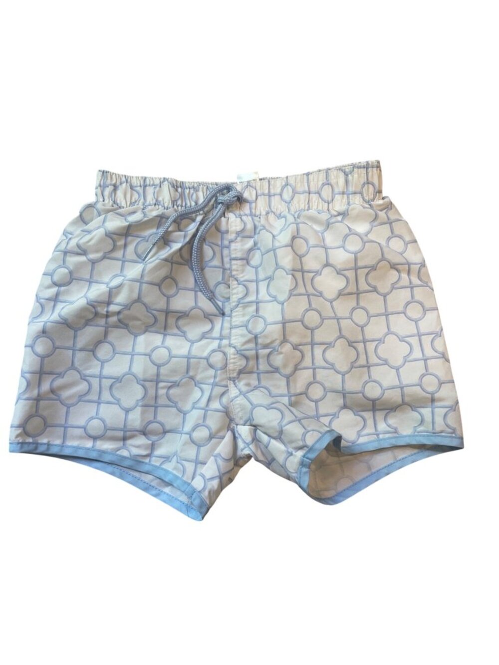 Edgehill Collection Swim Trunks Boys Size 5 Geometric Print Mesh‎ Lined Preppy